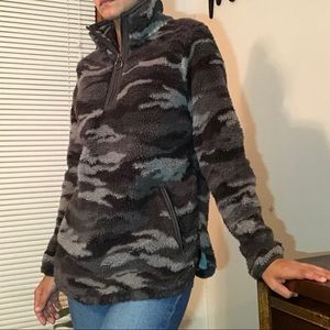 sherpa camo jacket